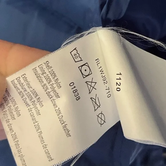 ROSSIGNOL Blue Puffer Jacket - Picture 11 of 16